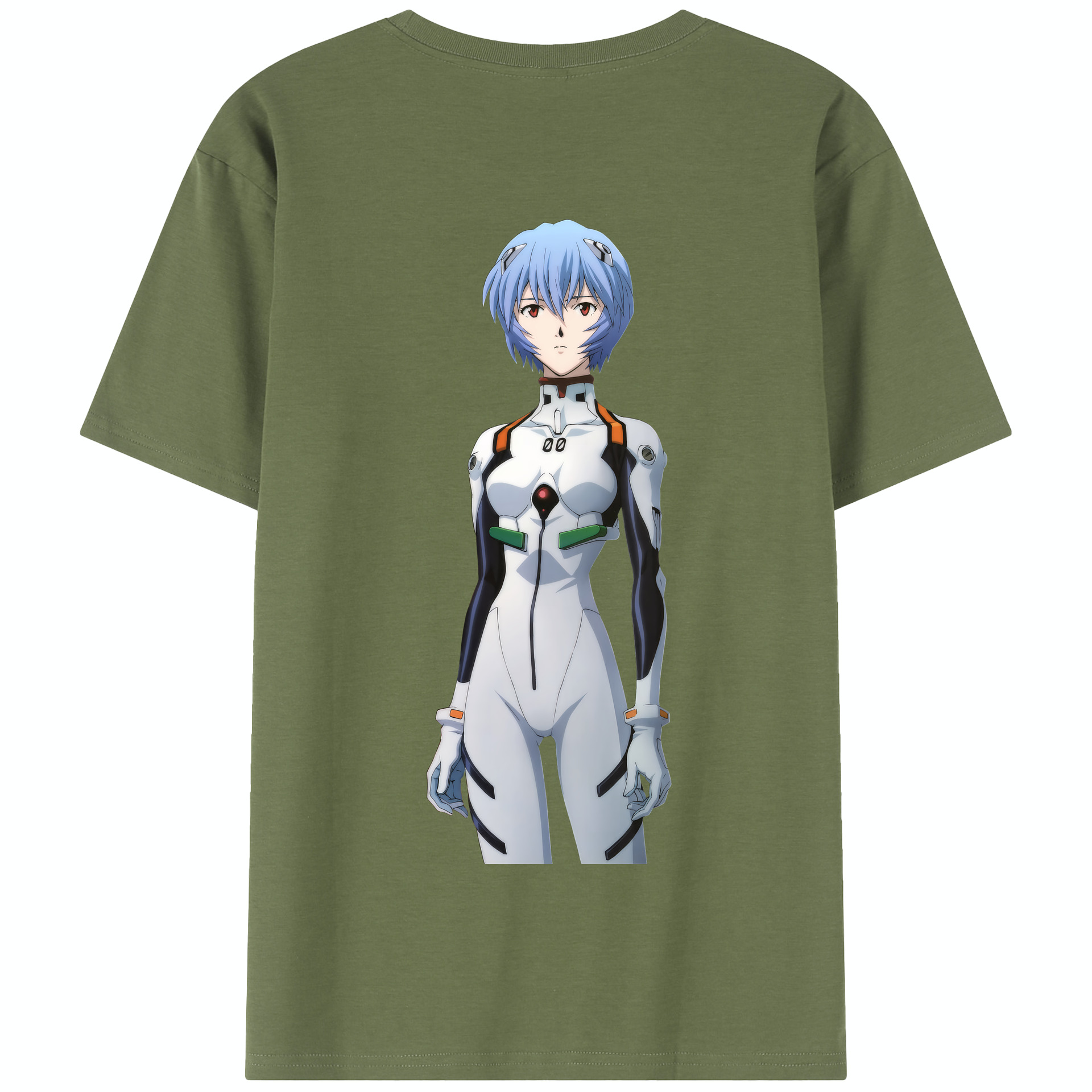 （画像用） EVA 新世紀エヴァンゲリオン 綿100％半袖Tシャツ（背面プリント）